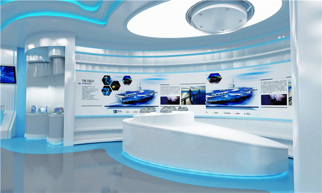 零售科技感展廳設計